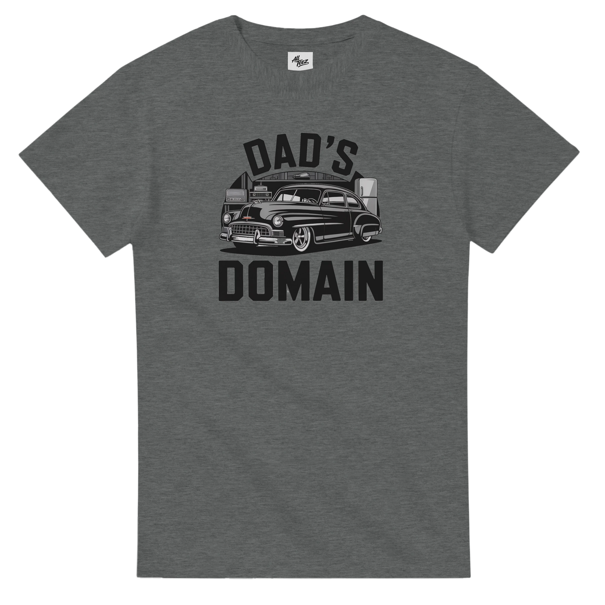Dads Garage Man Cave Car Repair Beer Enthusiast T-Shirt - All Teez
