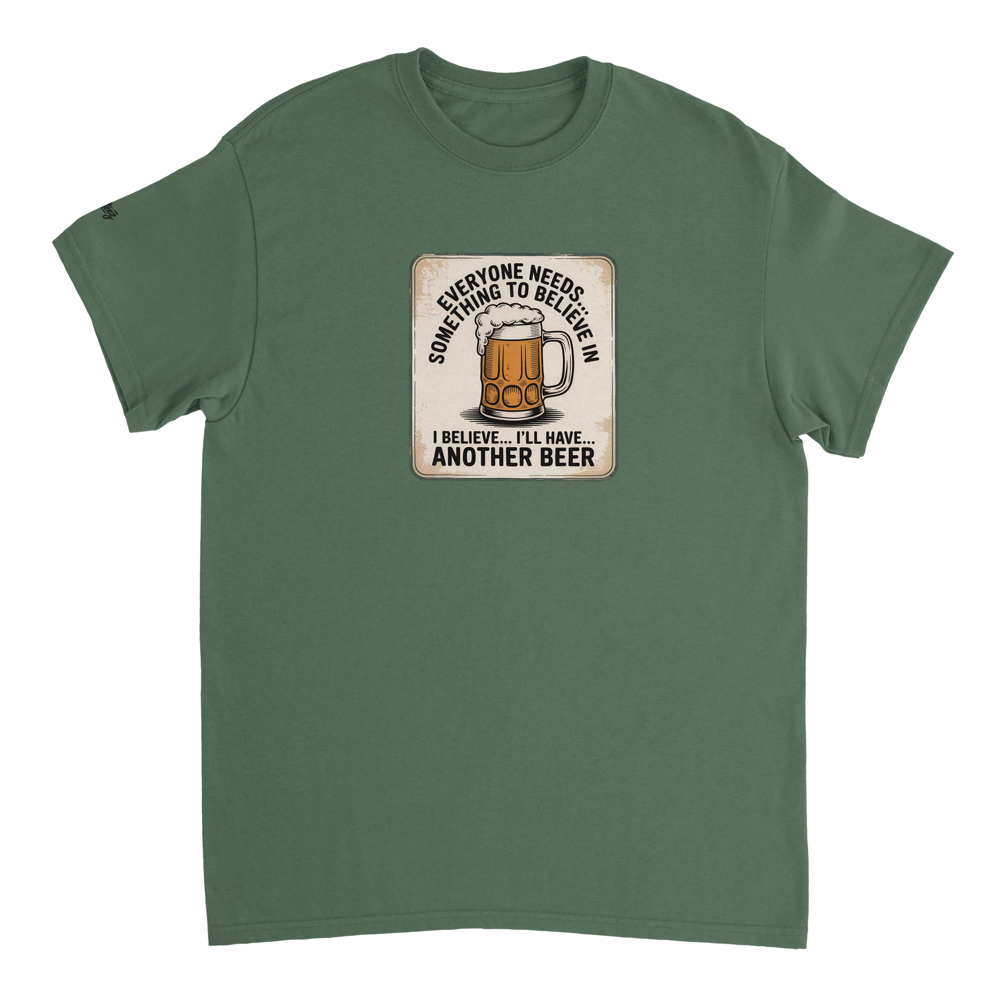 Frosty Beer Lover T-Shirt color view - All Teez