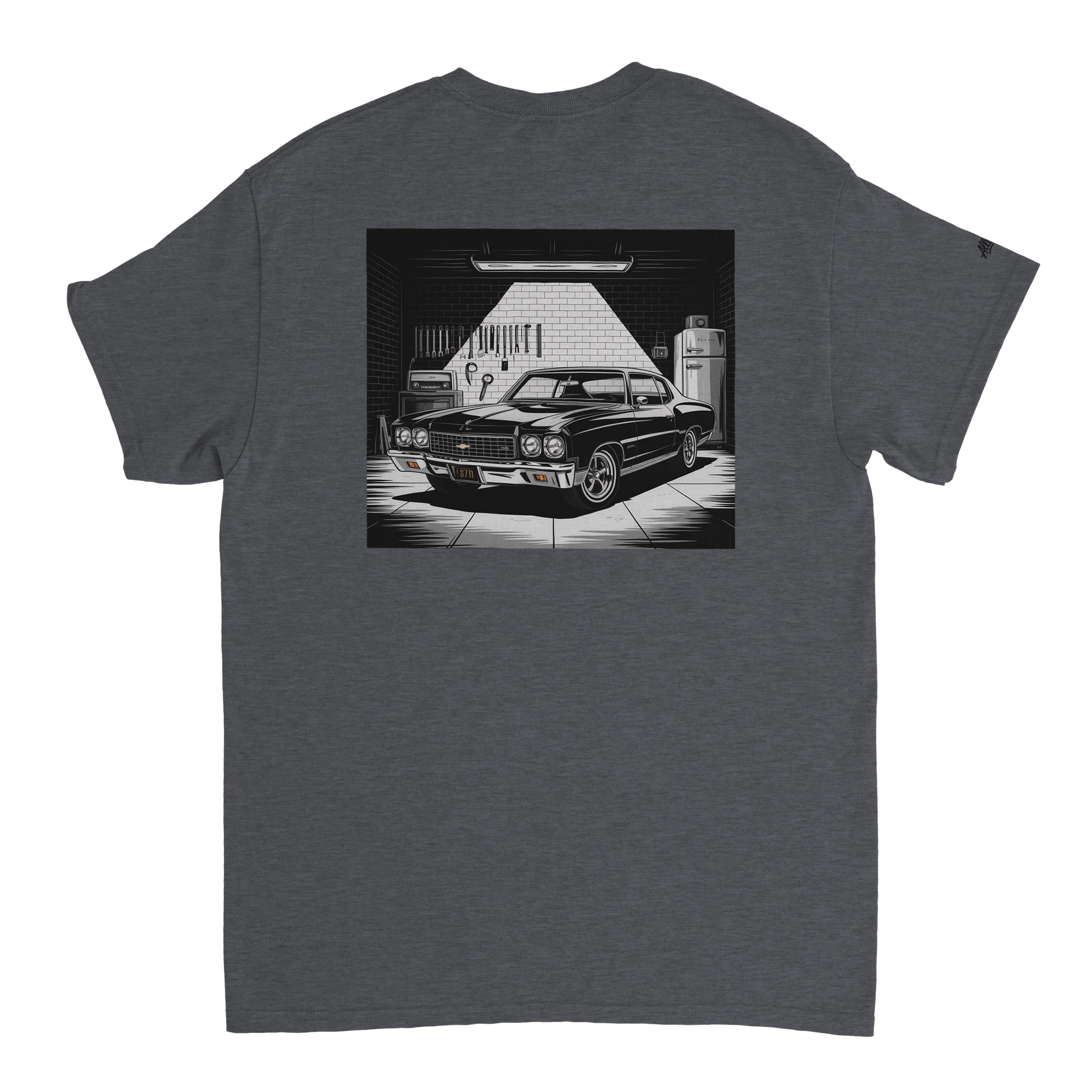 71 Chevy Monte Carlo T-Shirt detail - All Teez