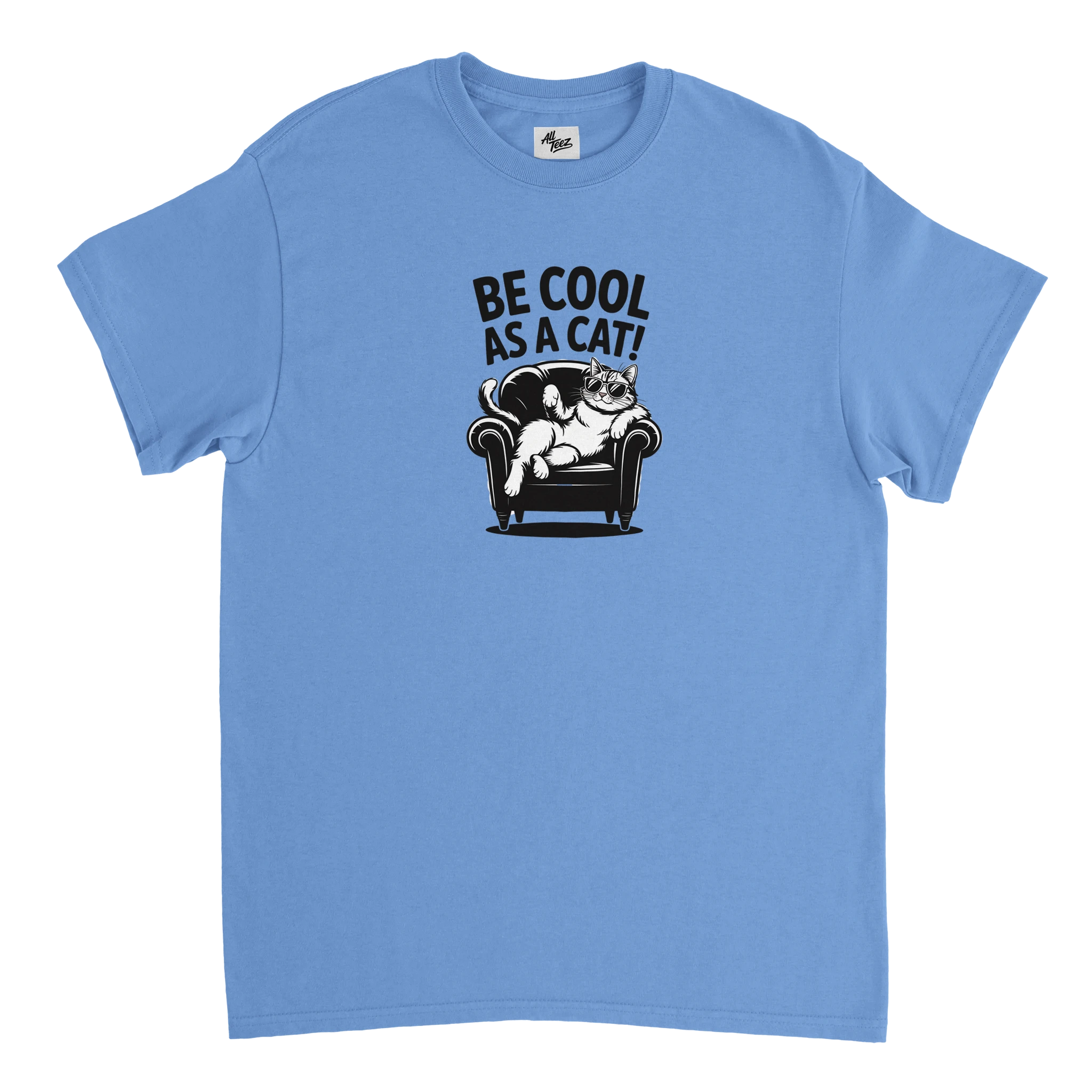 Calm Cool Collective Cat T-Shirt graphic design - All Teez