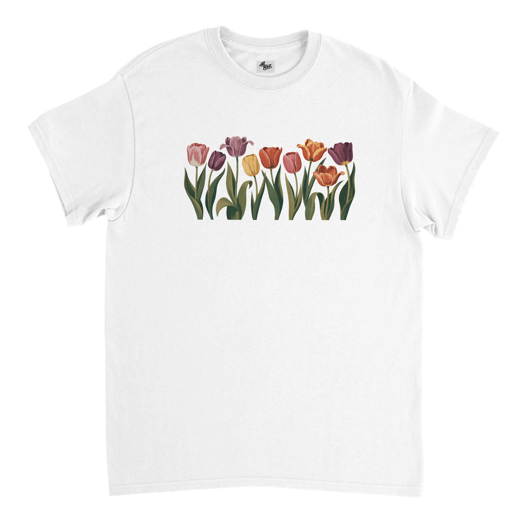 Tulip Garden T-Shirt color view - All Teez