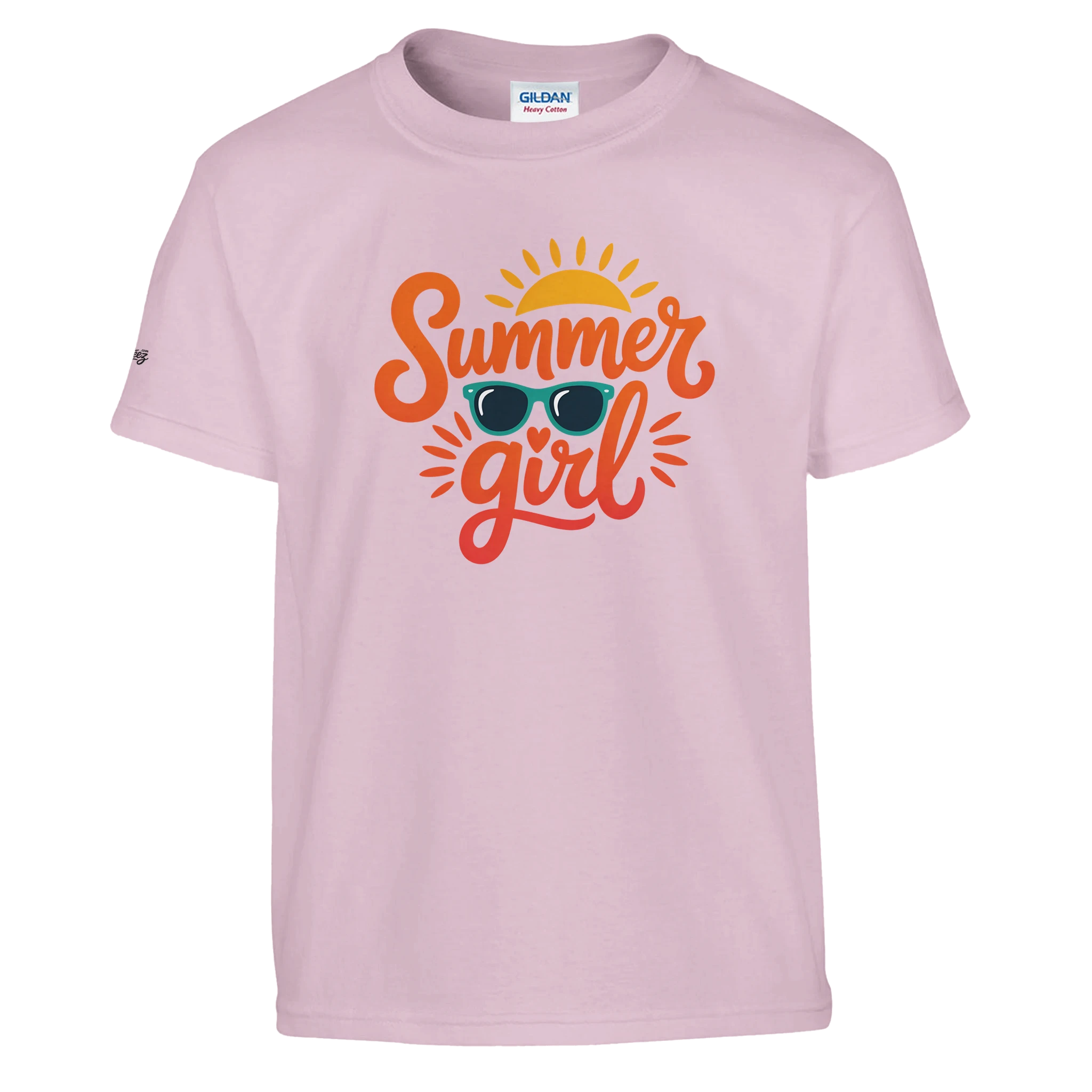 Summer Girl T-Shirt print close-up - All Teez