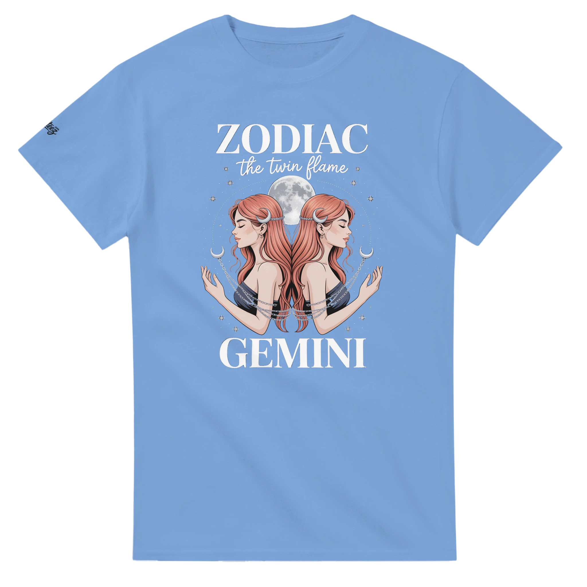 Gemini Astrology T-Shirt color view - All Teez