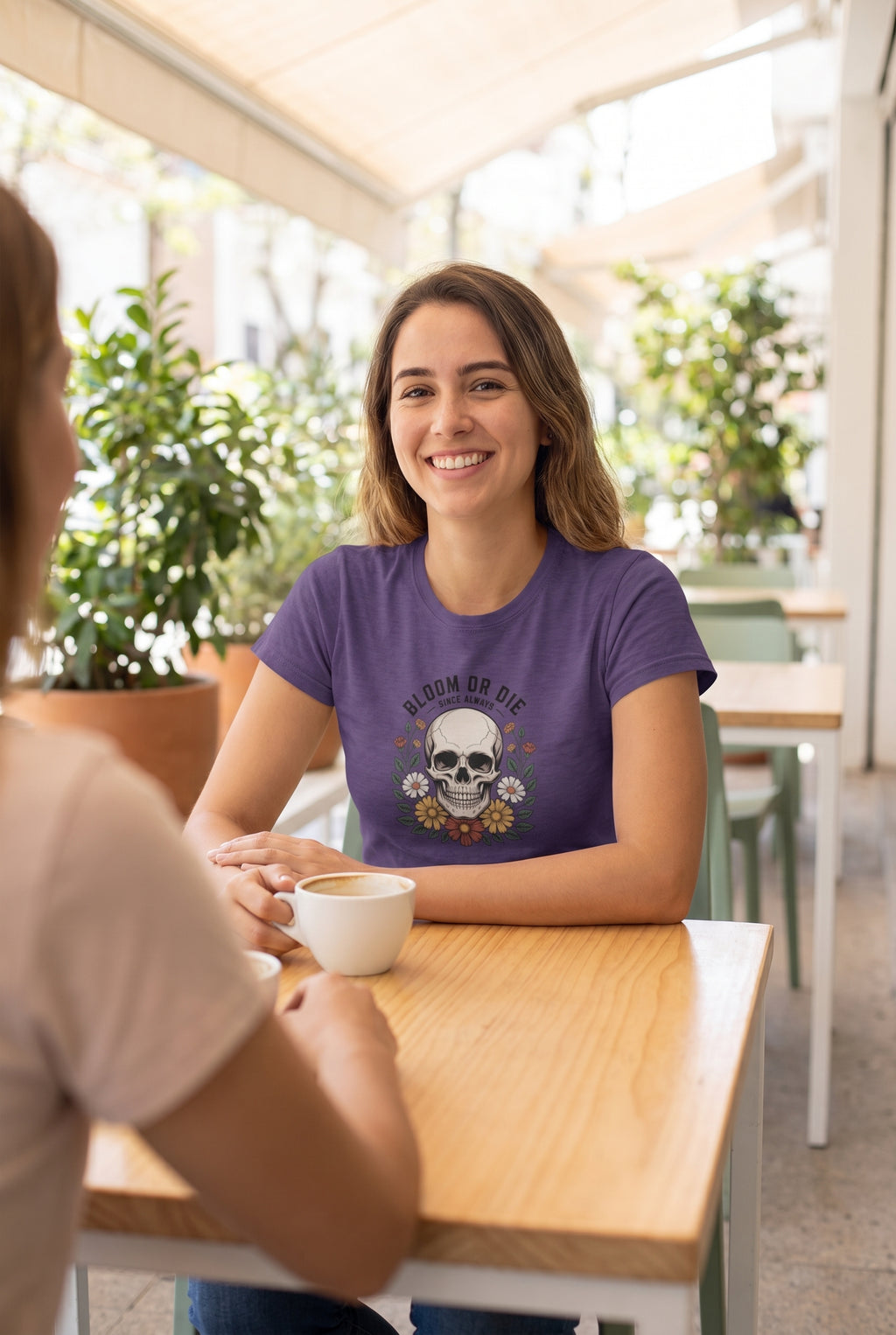 Punk Revival Floral Graphic T-Shirt – Modern Alternative Streetwear