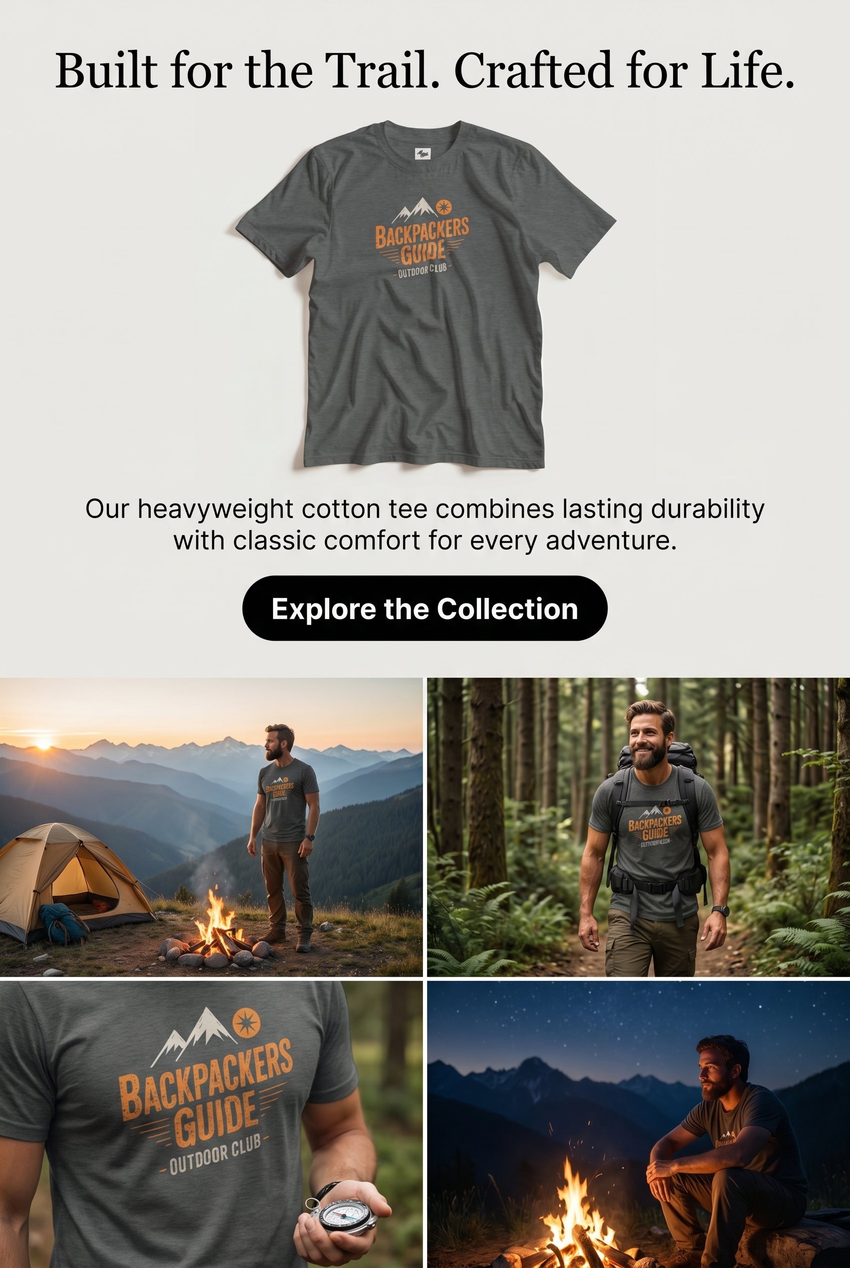 Outdoor Explorer T-Shirt lifestyle photo - All Teez