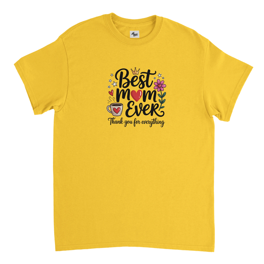 For the Best Moms Ever Premium Cotton T-Shirt - All Teez