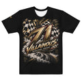 Black Villainous1 Racing graphic T-shirt featuring bold motorsport-inspired Villainous Racing artwork.