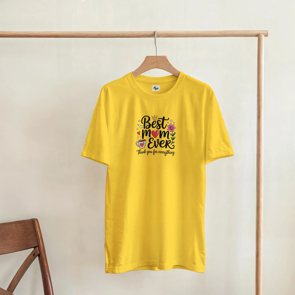 For the Best Moms Ever T-Shirt print close-up - All Teez