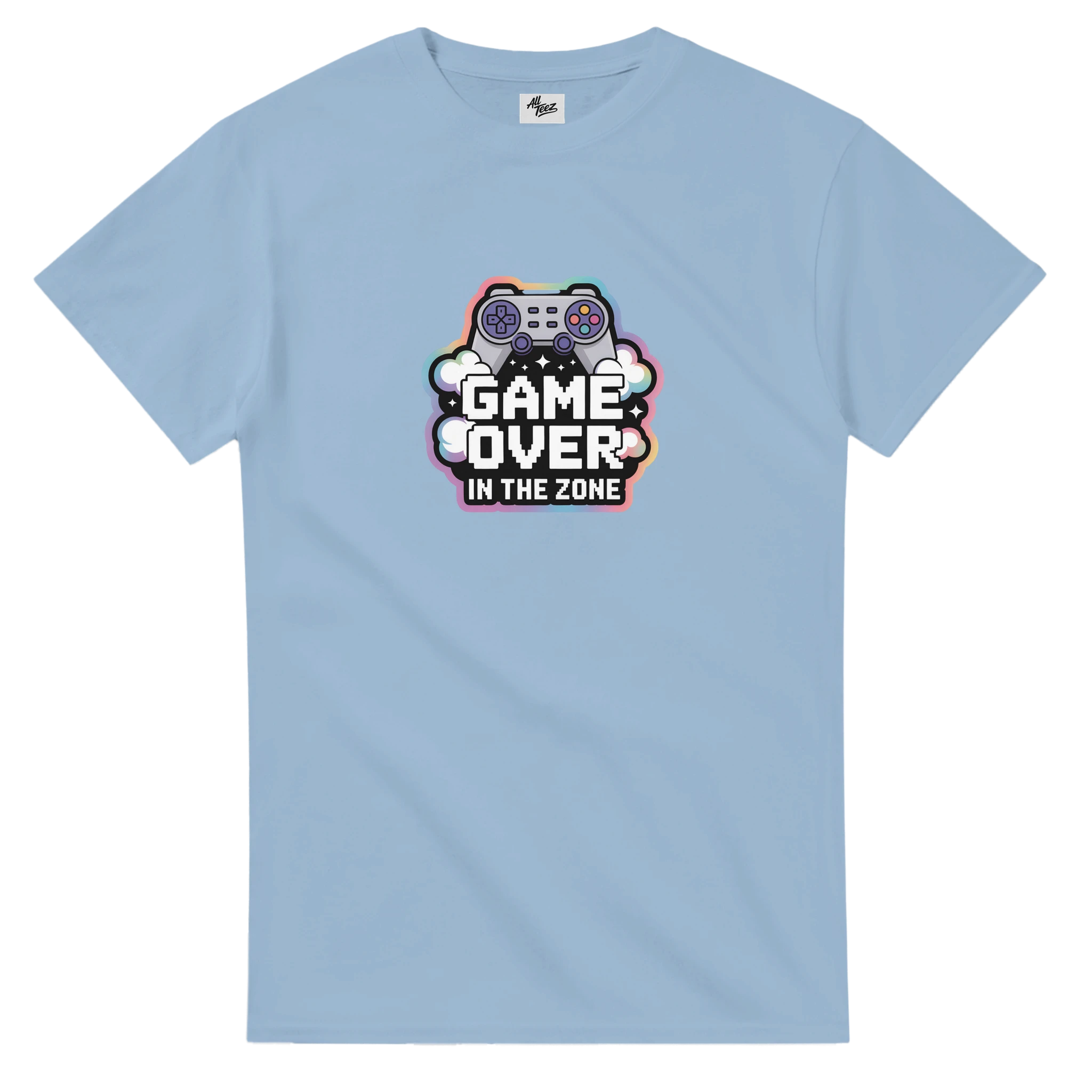 Retro Gamer Kids T-Shirt back view - All Teez