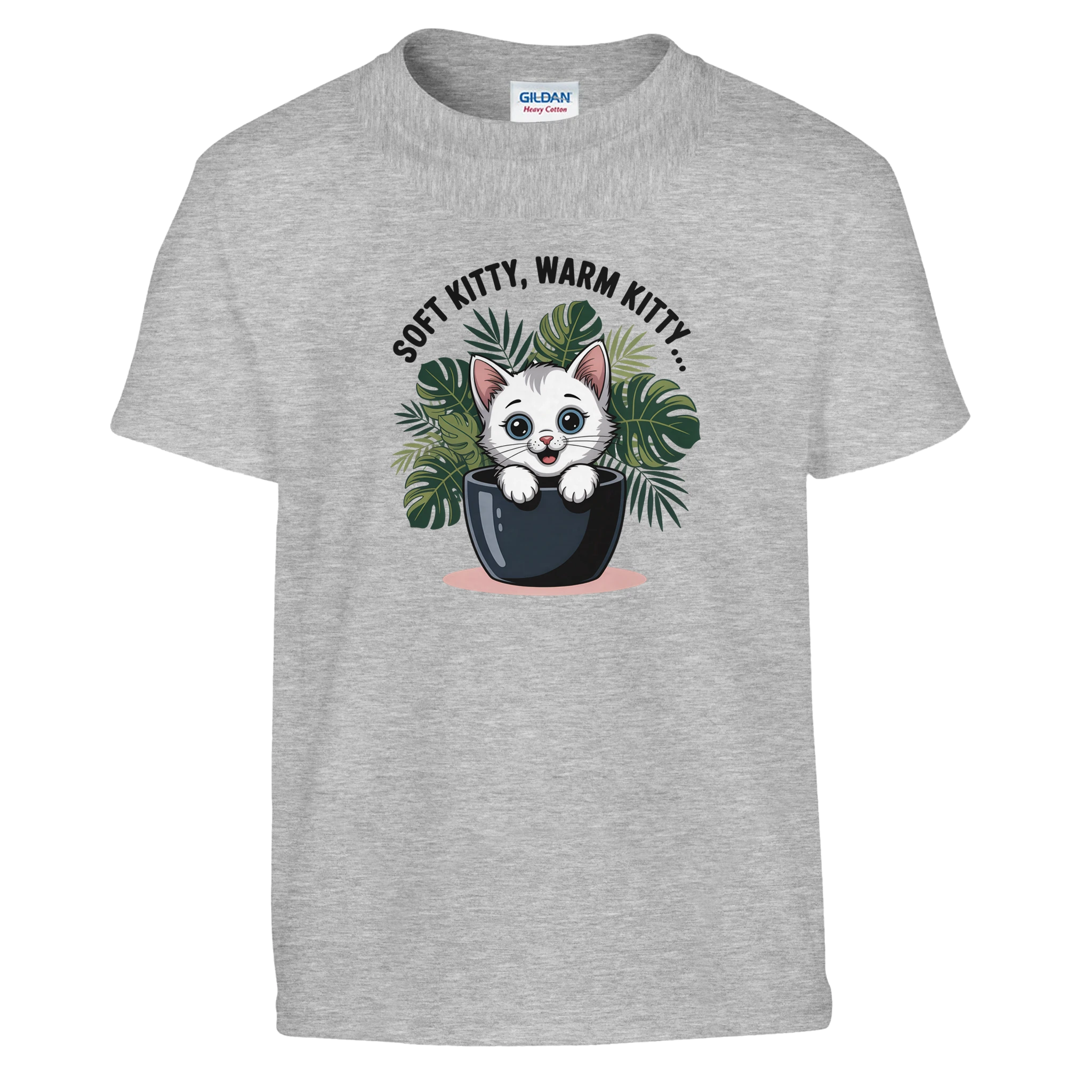 Cute Kitten Youth T-Shirt lifestyle - All Teez
