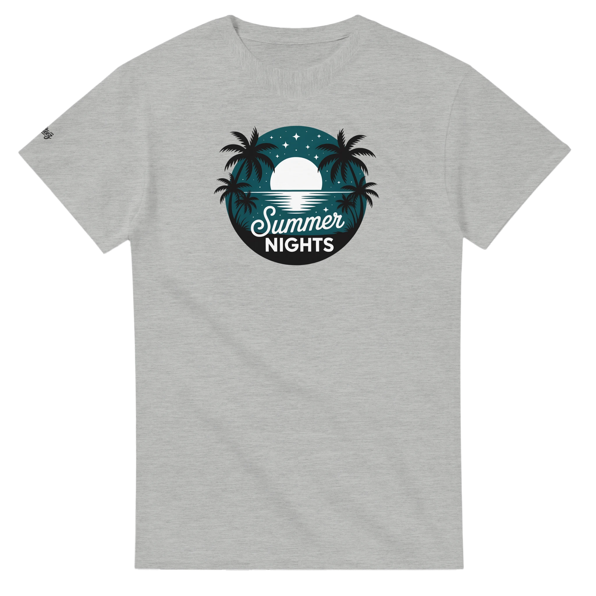 Moonlit Beach Wave T-Shirt detail - All Teez