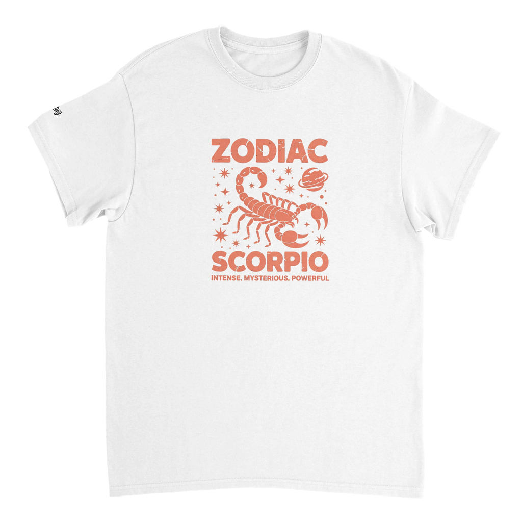 Scorpio Zodiac T-Shirt graphic design - All Teez