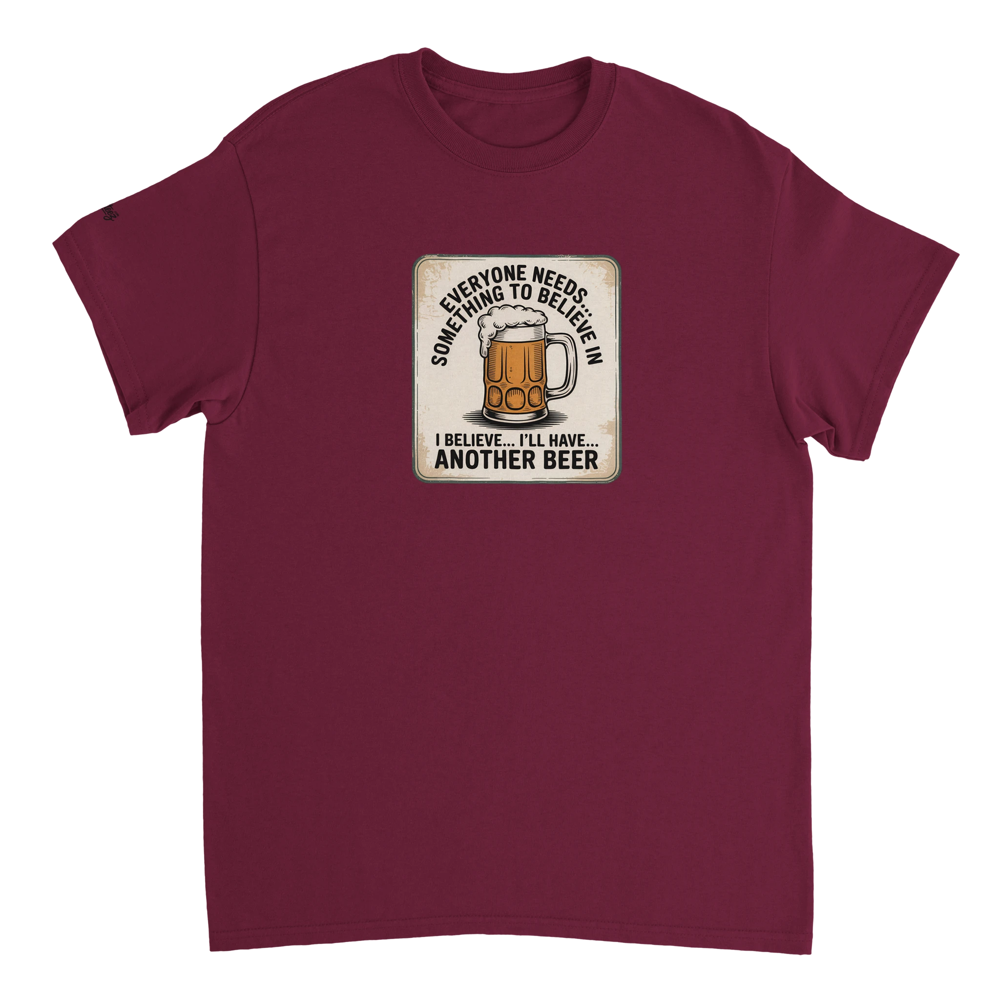 Frosty Beer Lover T-Shirt mockup view - All Teez