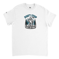 Sasquatch UFO T-Shirt back view - All Teez