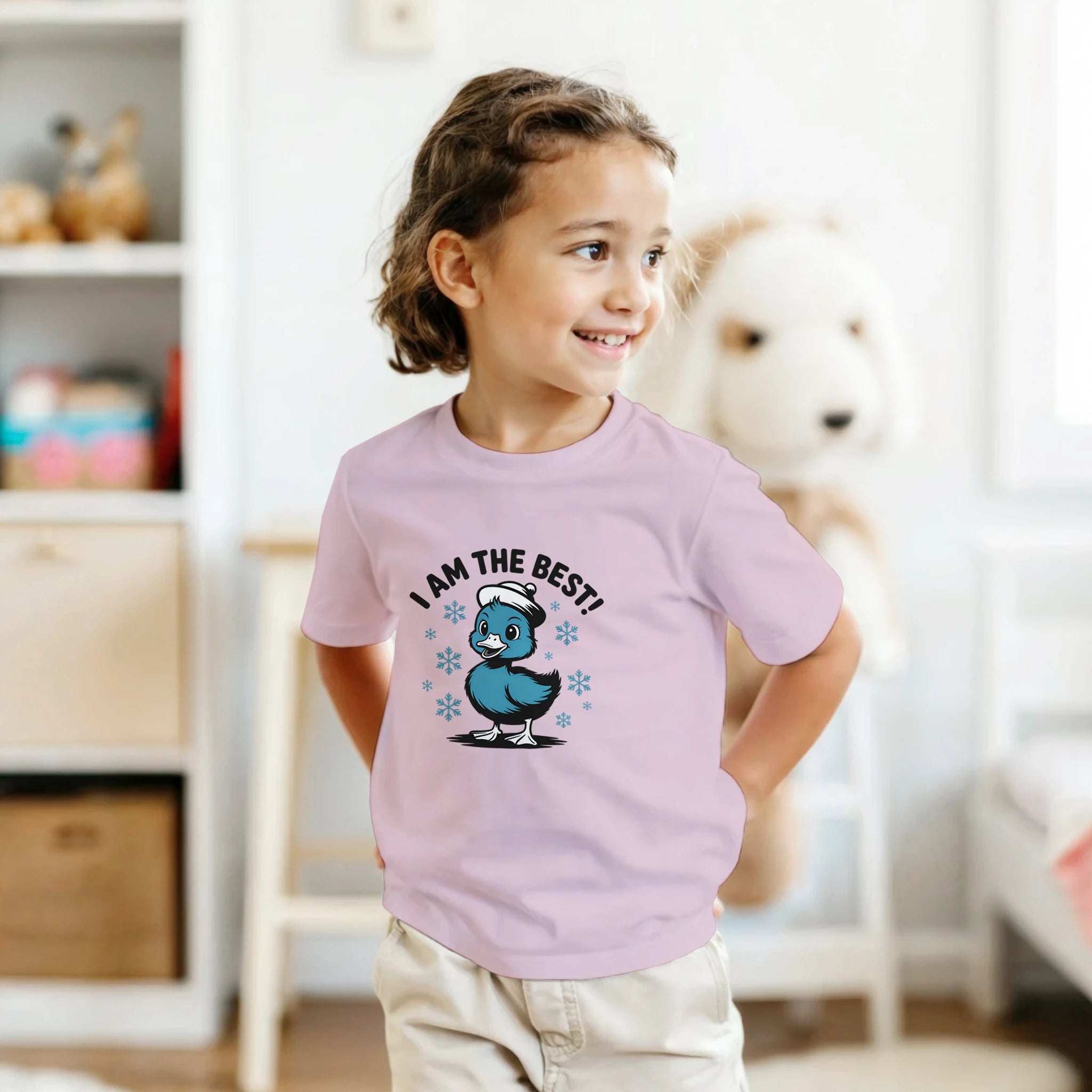 By Lydia Confidence Duckling T-Shirt flat lay - All Teez