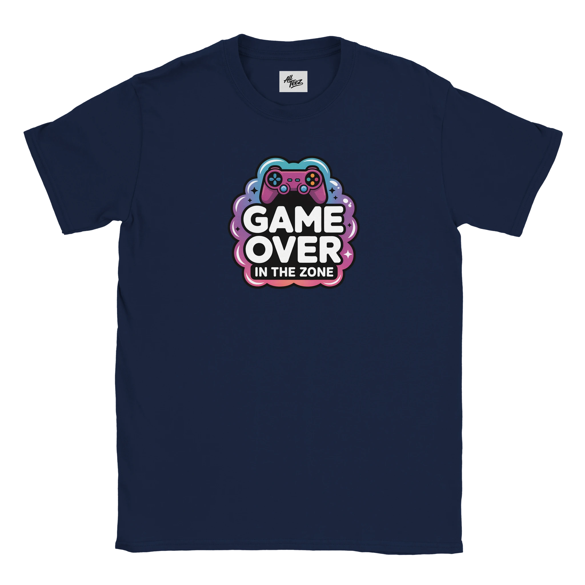 Kids Gamer Heavyweight Cotton T-Shirt for Young Players - All Teez