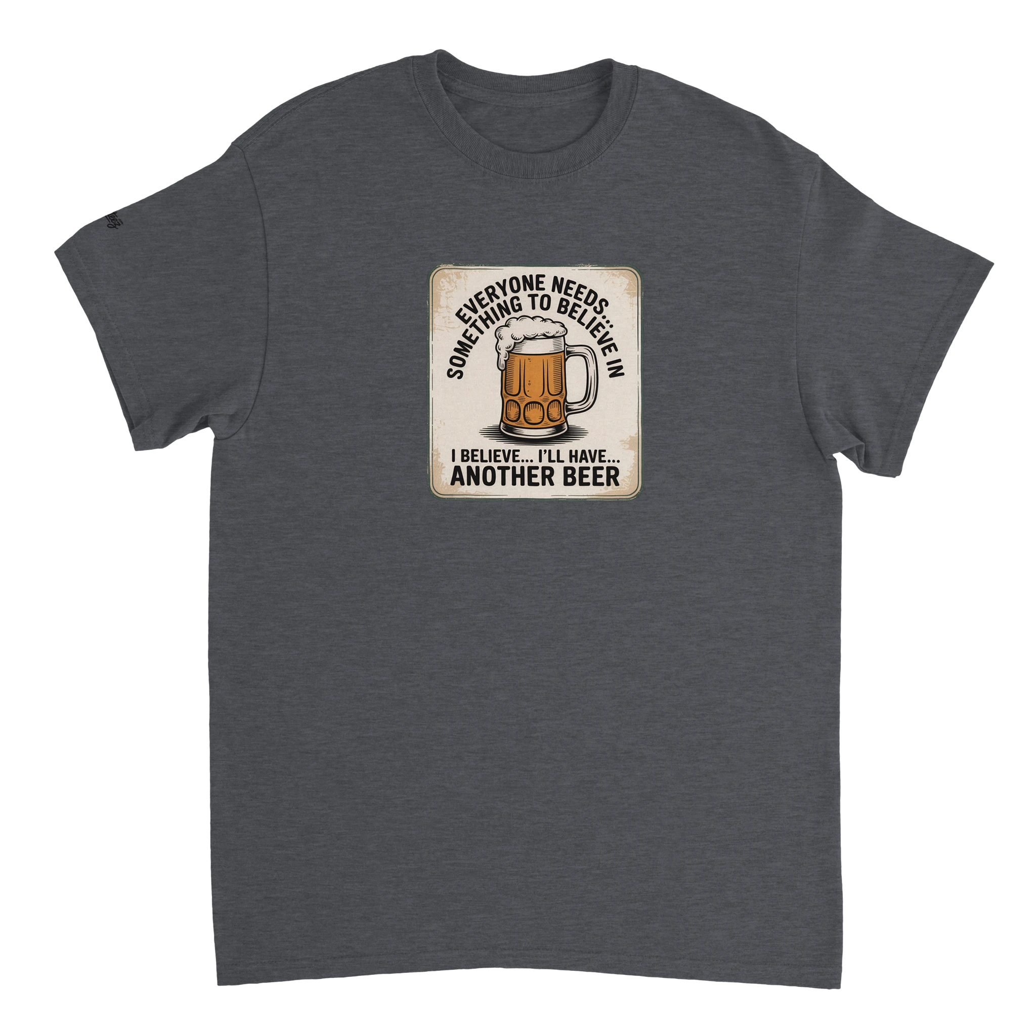 Frosty Beer Lover Heavyweight Cotton Classic Fit Graphic T-Shirt - All Teez