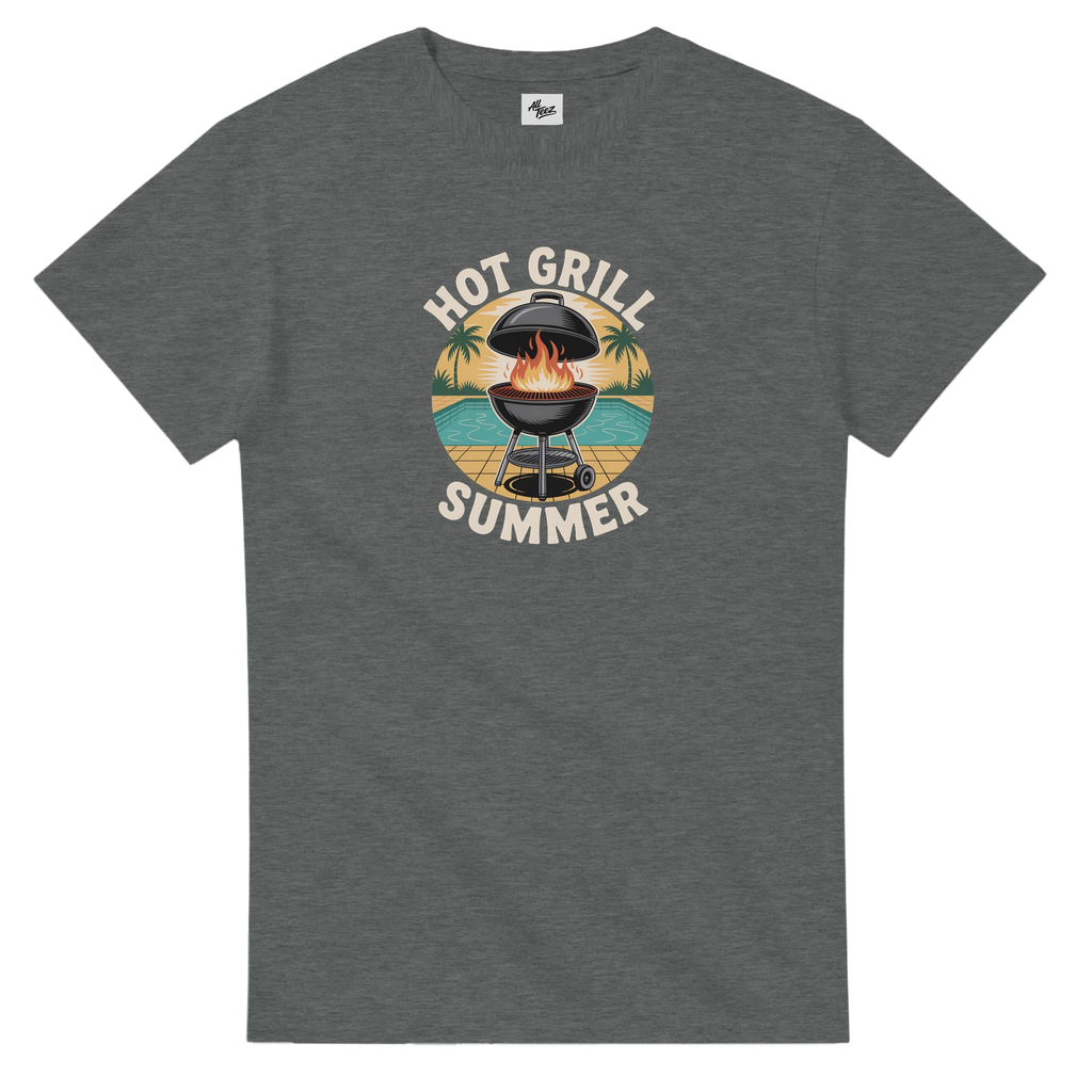 Grill Master Classic Backyard BBQ Apparel T-Shirt - All Teez