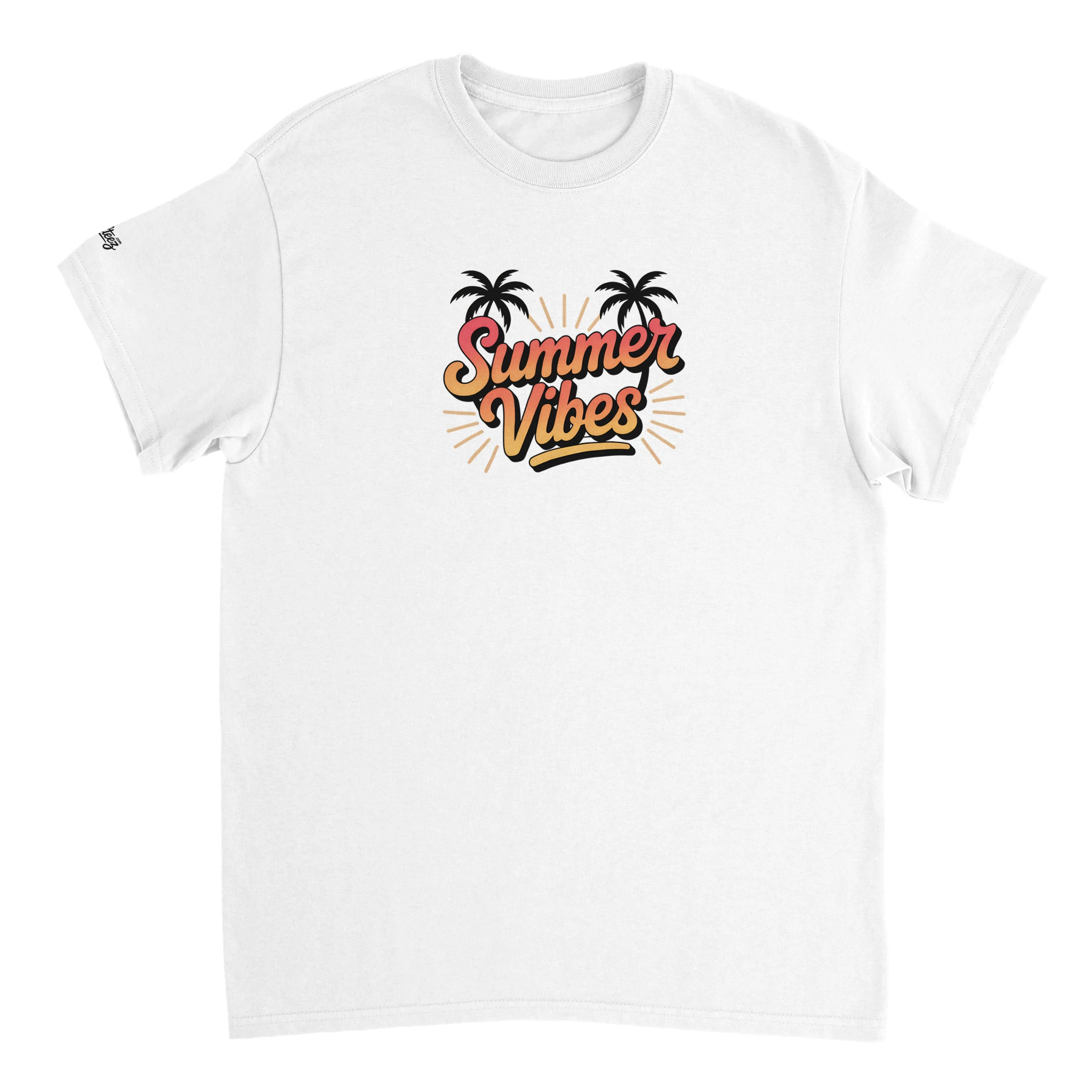 Summer Beach Vibes T-Shirt mockup view - All Teez