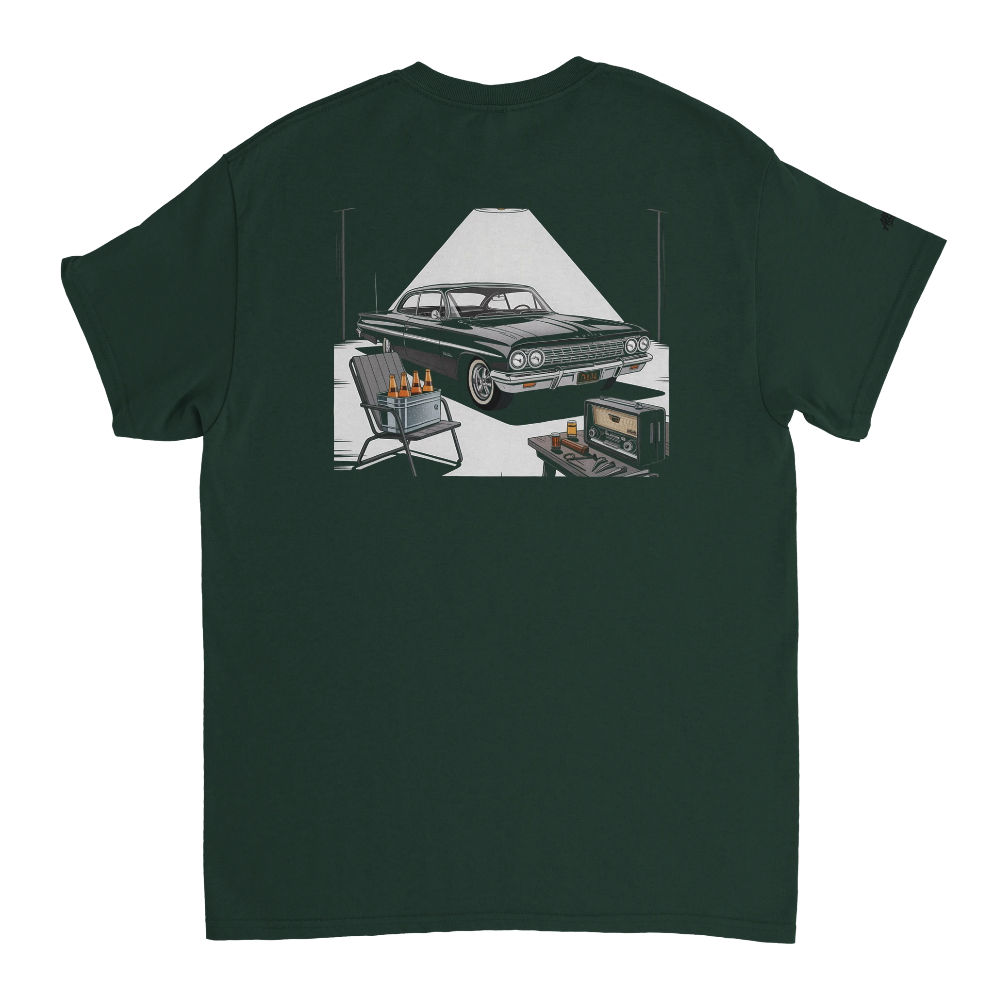 Vintage Classic Car T-Shirt lifestyle - All Teez