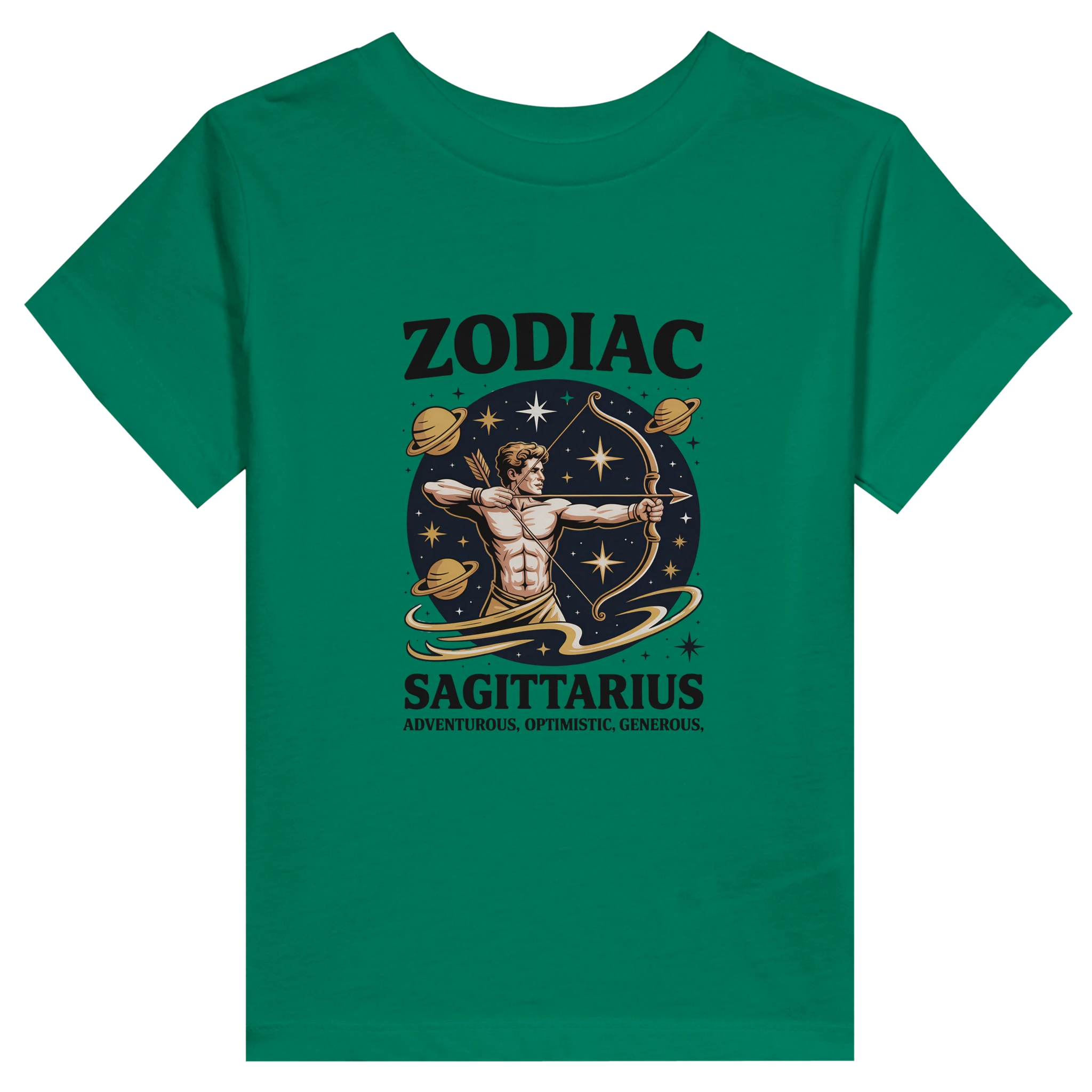 Sagittarius Toddler T-Shirt detail - All Teez