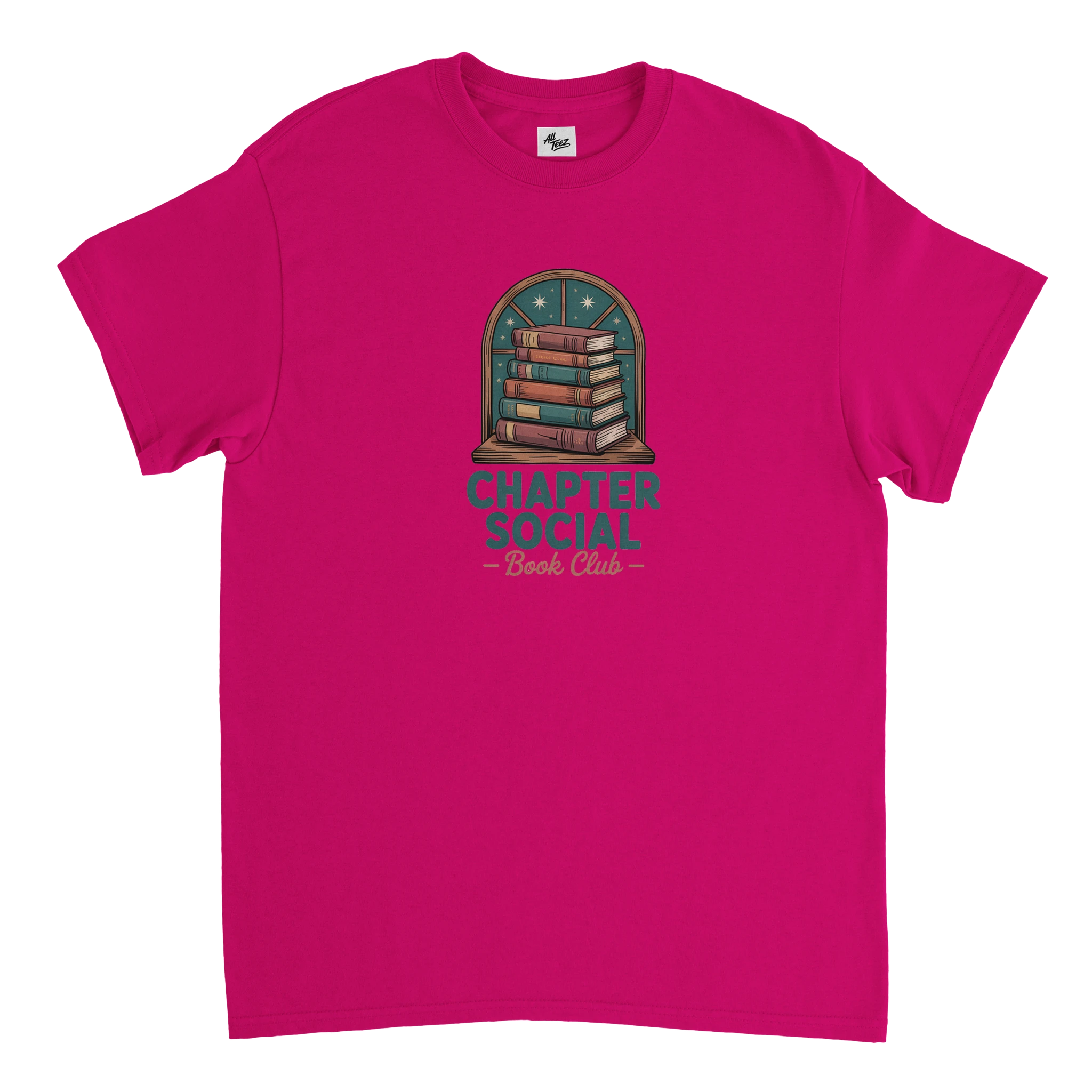 Book Lovers Reading Classic Fit Heavyweight Cotton T-Shirt - All Teez