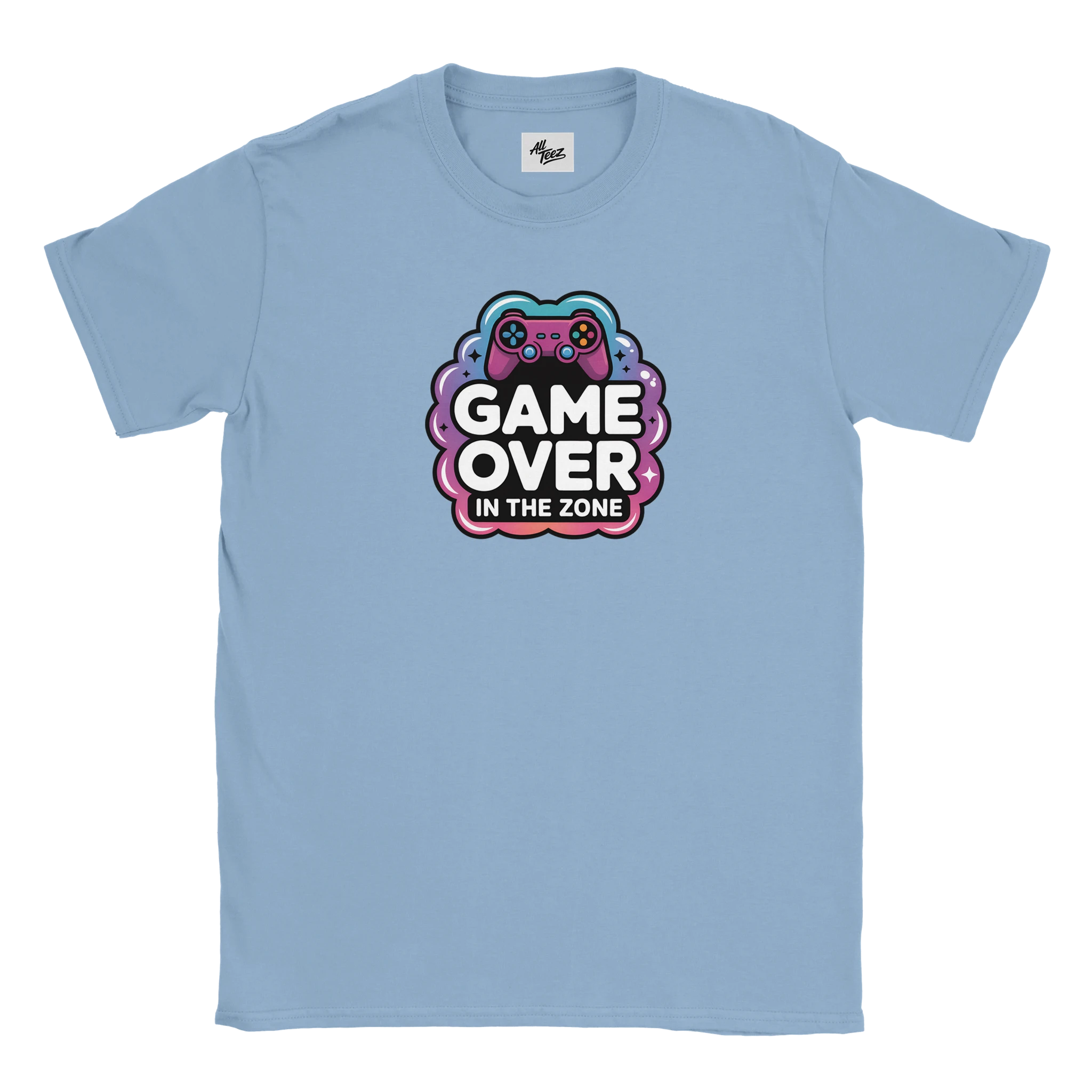 Kids Gamer T-Shirt back view - All Teez