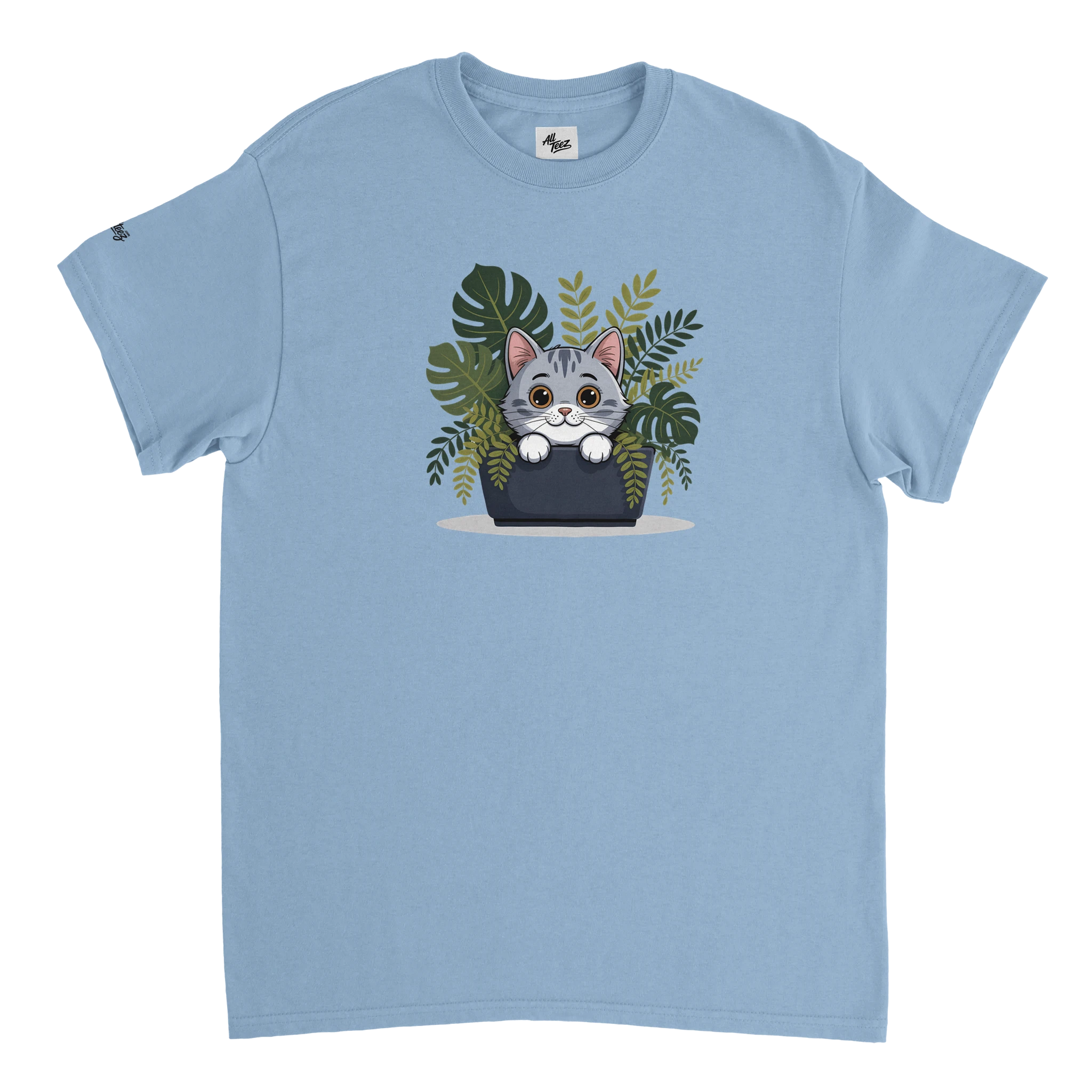 Cat Lover Furry Companion T-Shirt color view - All Teez