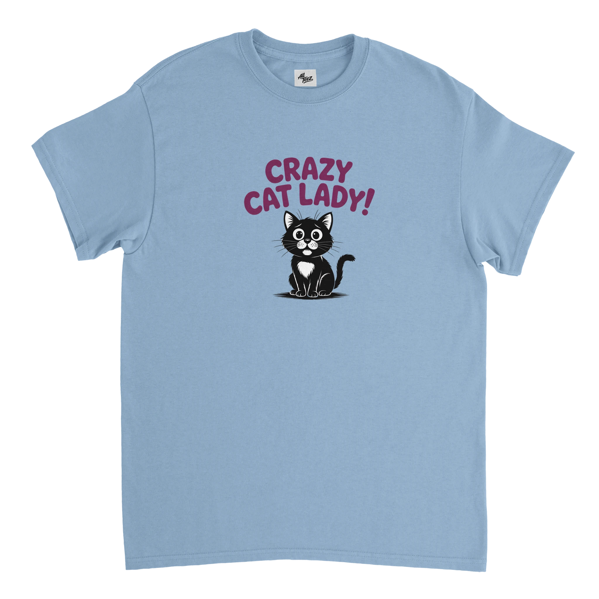 Funny Cat Lover T-Shirt detail - All Teez