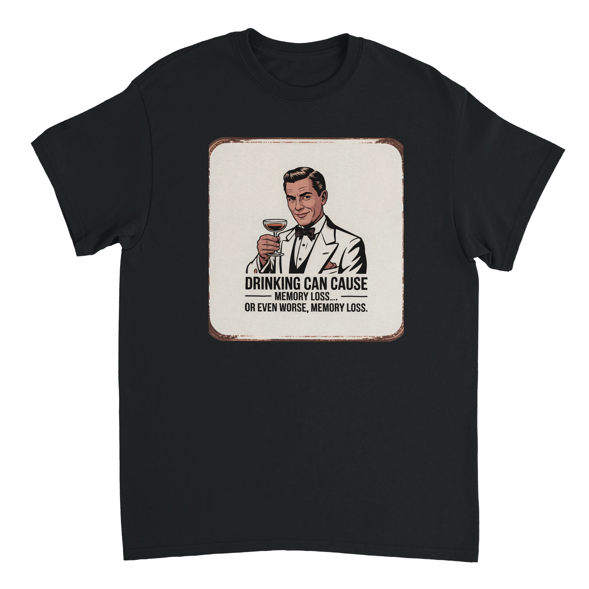 Funny Drinking Quote T-Shirt detail - All Teez