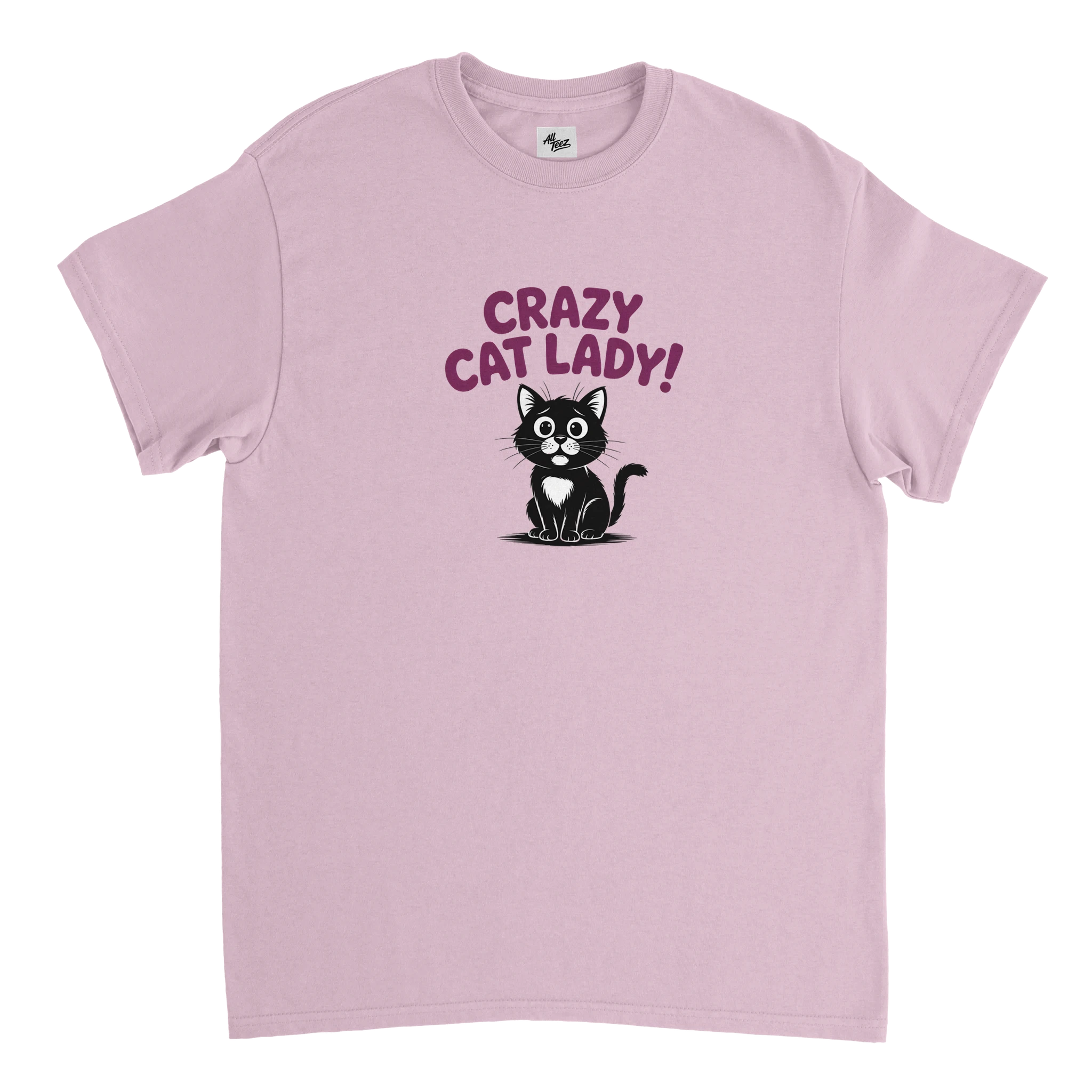 Funny Cat Lover Heavyweight Cotton Relaxed Fit T-Shirt - All Teez