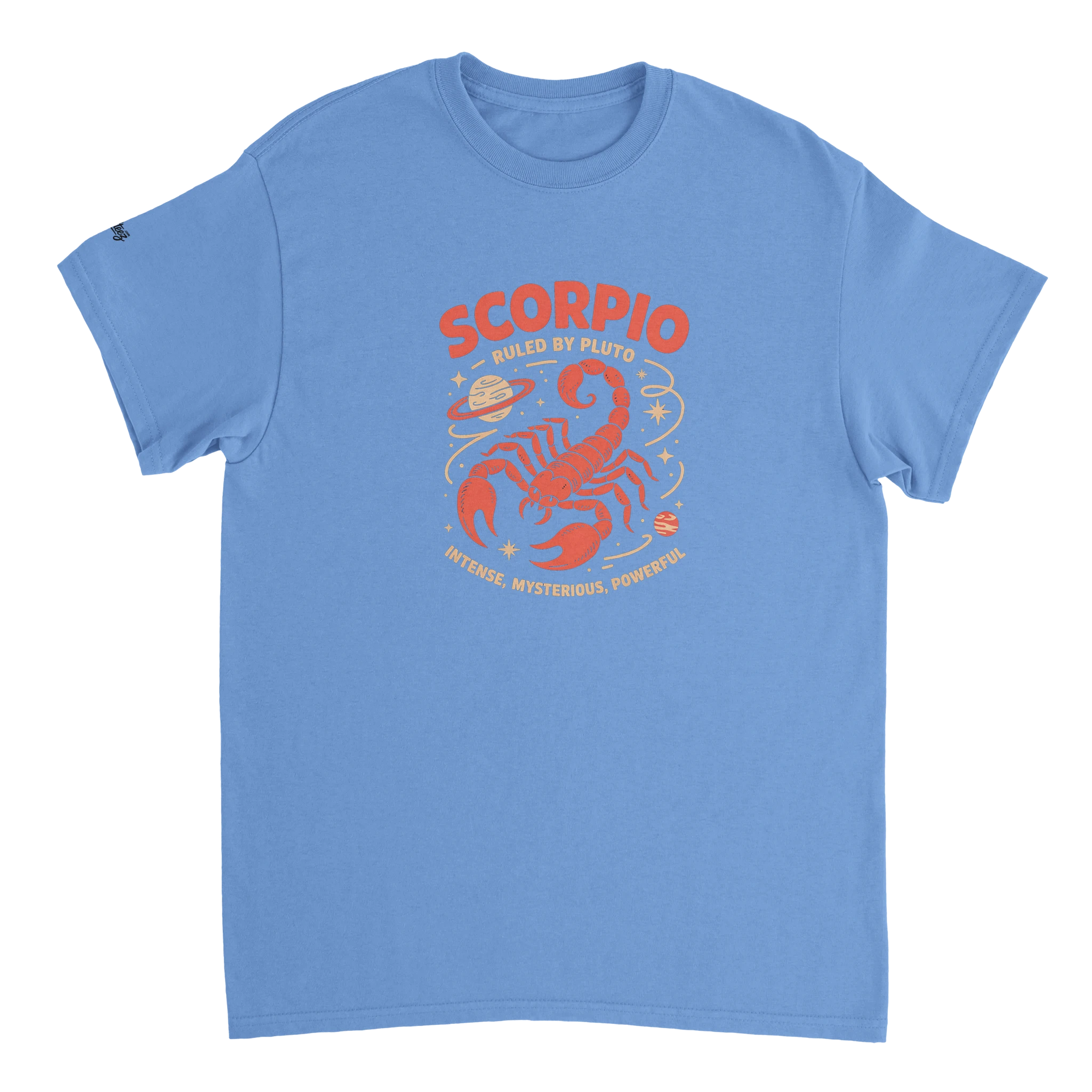 Scorpio Zodiac Astrology T-Shirt detail - All Teez