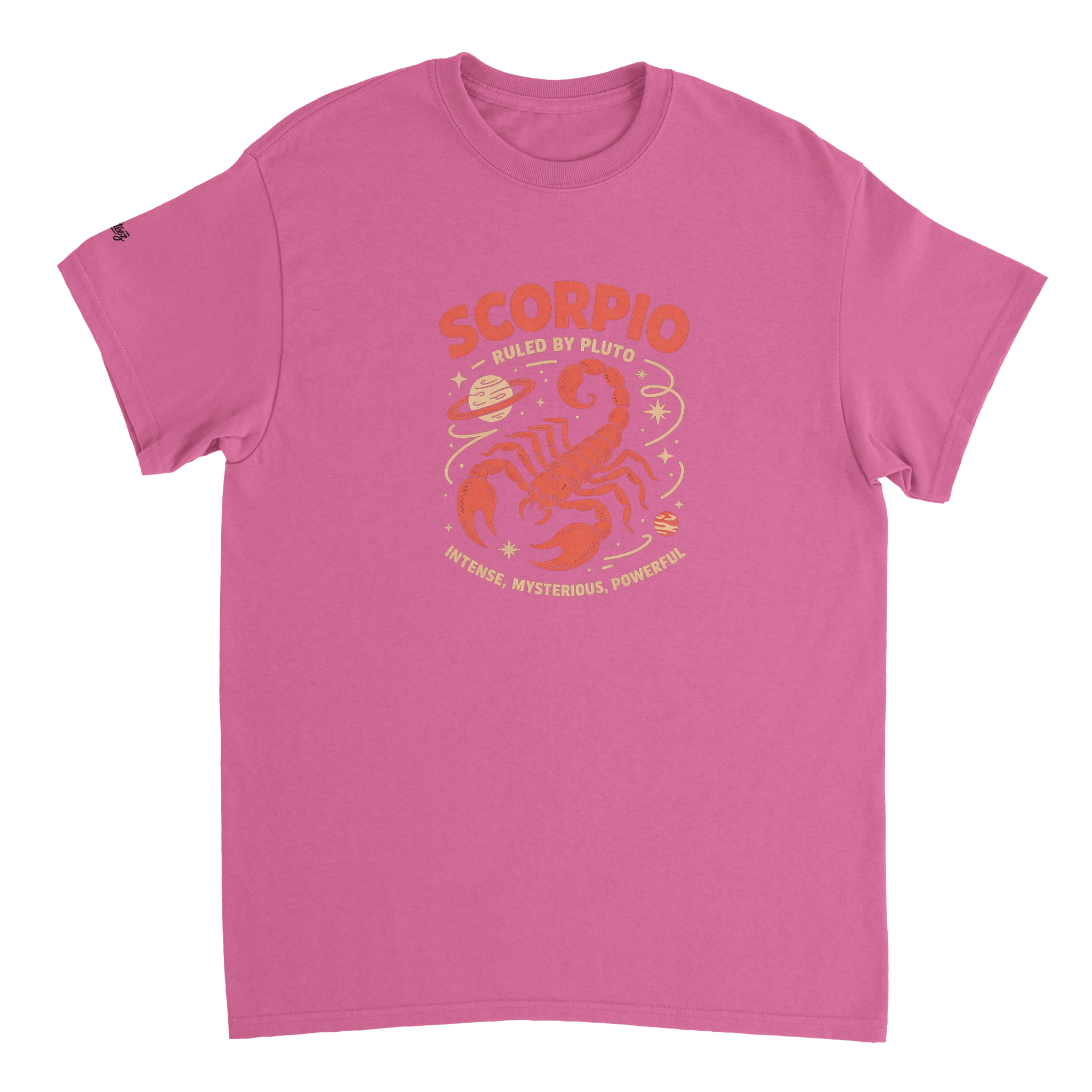 Scorpio Zodiac Astrology T-Shirt size guide - All Teez