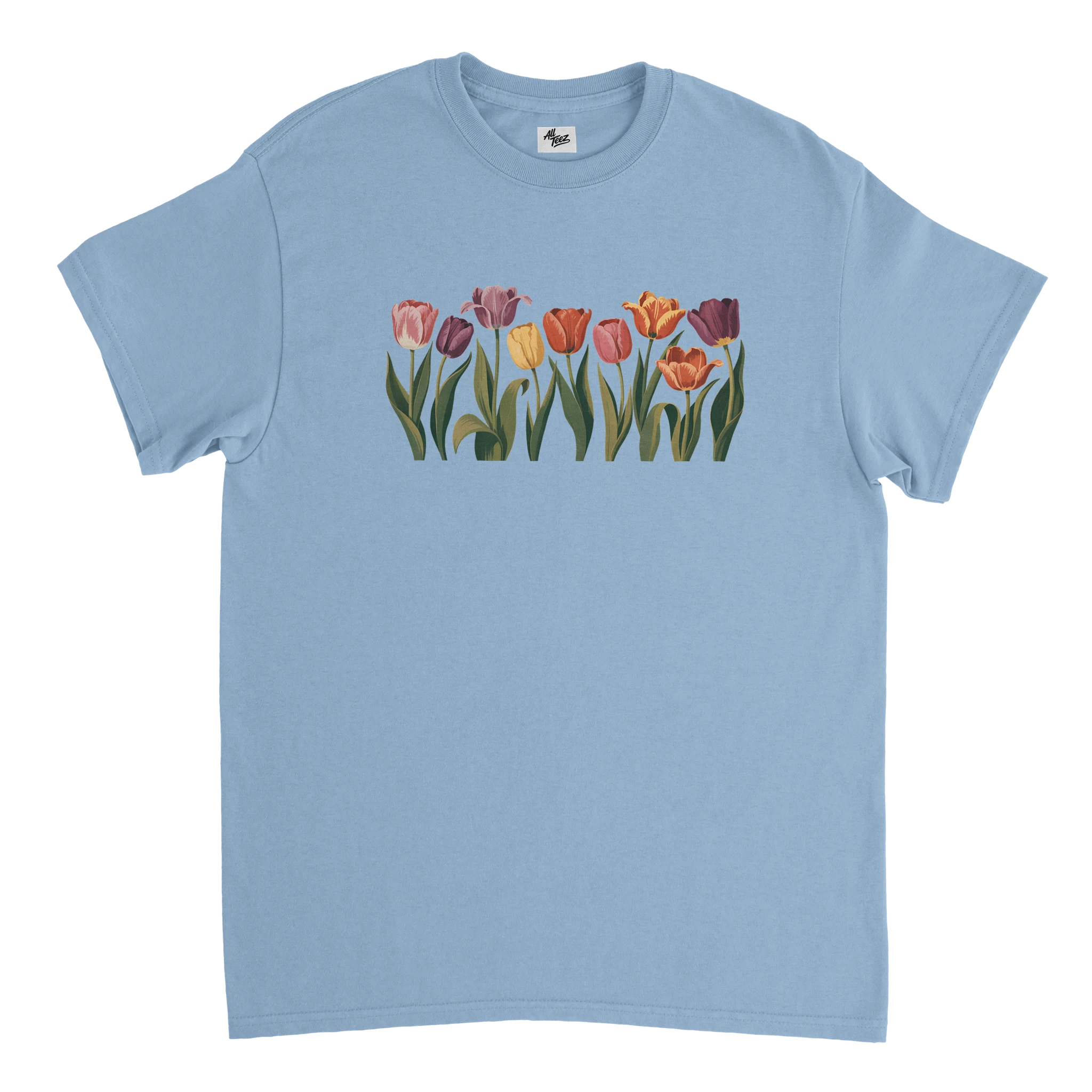 Tulip Garden T-Shirt graphic design - All Teez