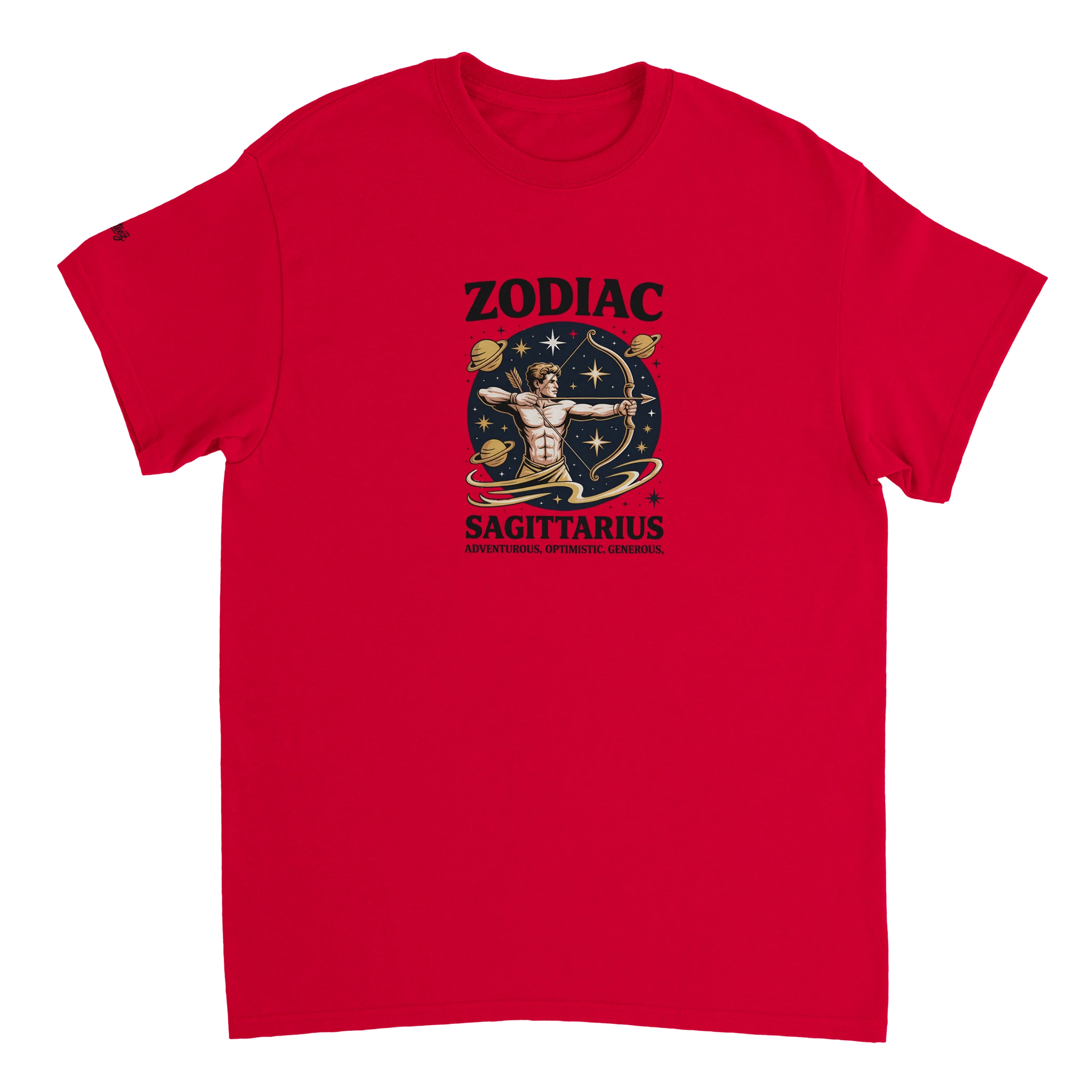 Sagittarius Zodiac T-Shirt mockup view - All Teez