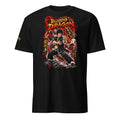 Villainous¹ Dragon Kung Fu Classics T-shirt featuring a martial artist, Chinese dragon, temple imagery, smoke and bold red, black and gold details
