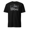 Villainous¹ Cruise Nights 1953 Chevy Fleetline T-shirt featuring a lowered black classic Chevy with chrome details, whitewall tires and silver pinstriping